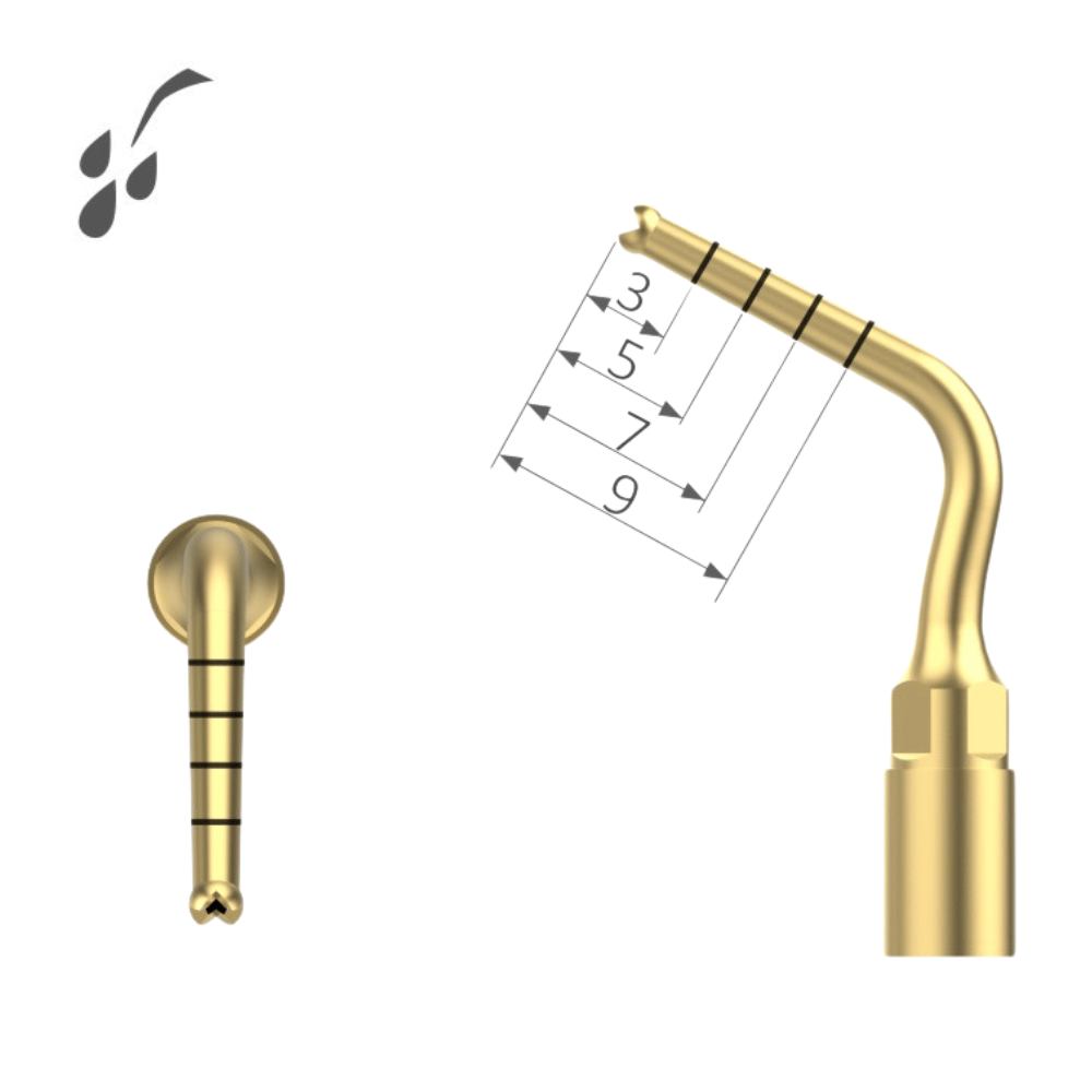 Ultraschallspitzen Implantation mU2_2